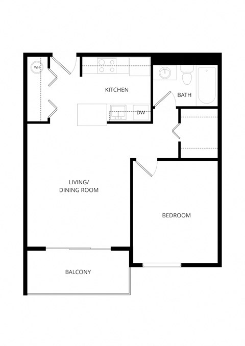 The Outlook Apartment - Floorplans